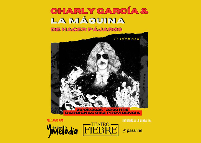 CHARLY GARCIA Y LA MAQUINA DE HACER PARAJAROS