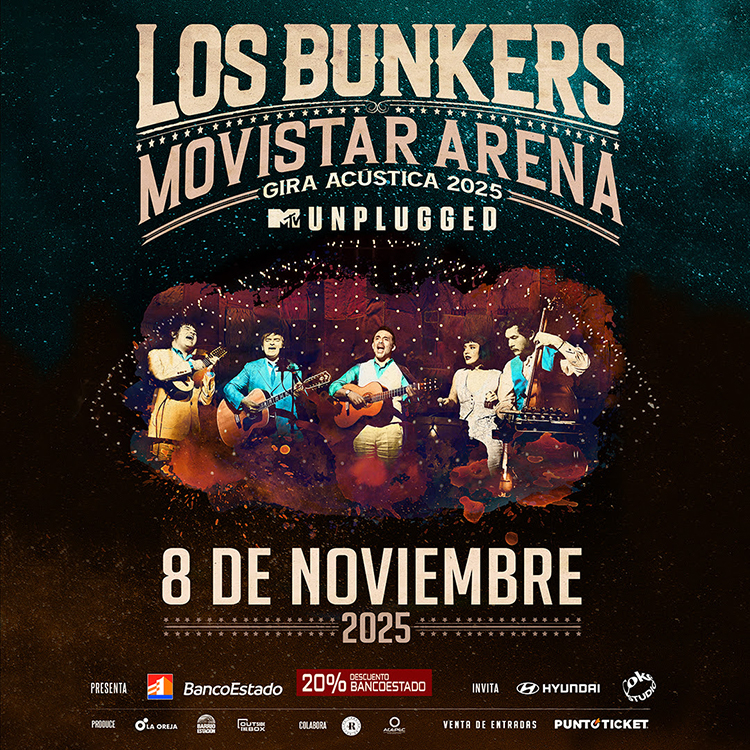 LOS BUNKERS – MOVISTAR ARENA