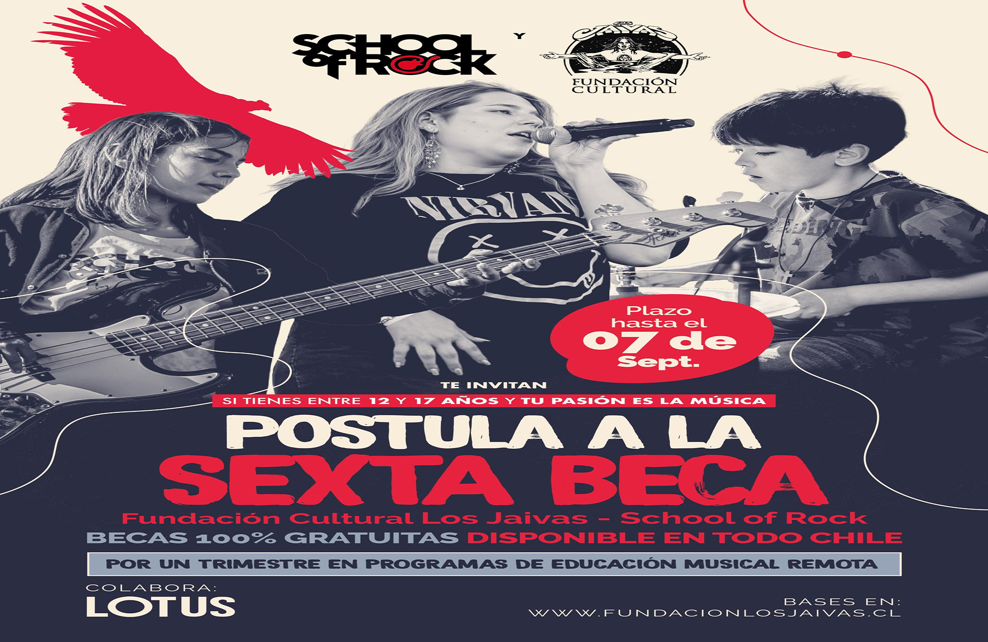 FUNDACION CULTURAL LOS JAIVAS – SCHOOL OF ROCK