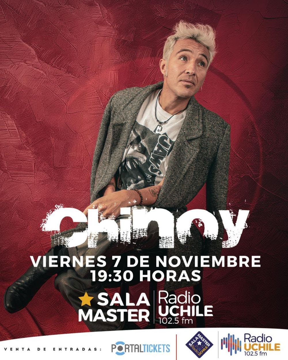 CHINOY REGRESA A SALA MASTER