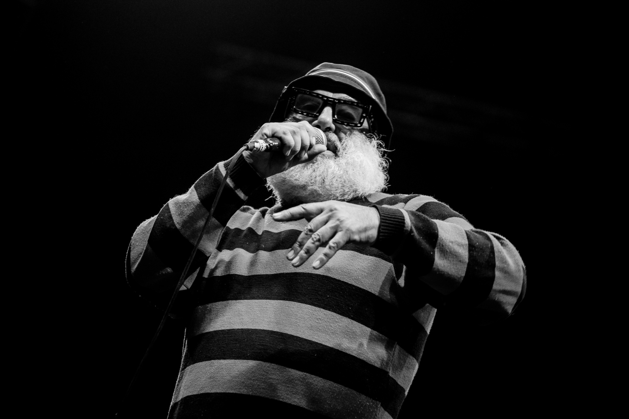 Macha y el Bloque Depresivo en el Estadio Nacional