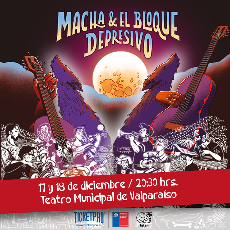 Macha y El Bloque Depresivo en Valparaíso